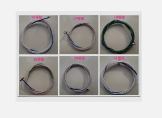 Guzheng B string standard strings Germany with steel core 16-21 sets strings