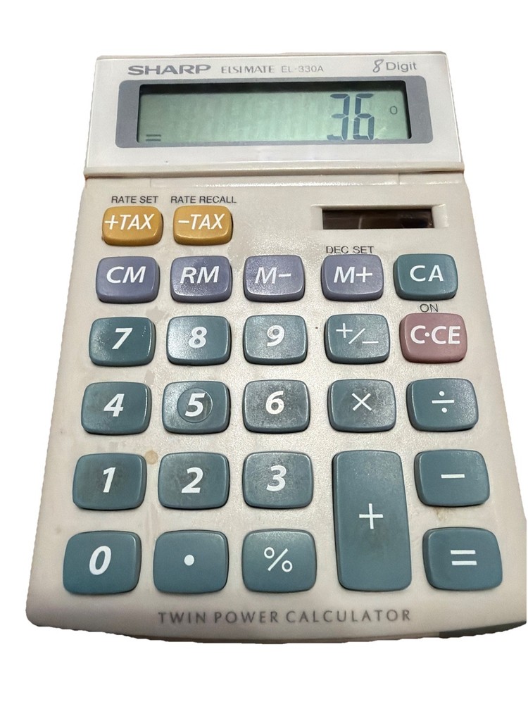 Sharp Elsi Mate EL-330A calculator
