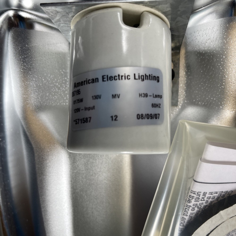 American electric lighting Pole Light, 571587, Does Not Include Bulb