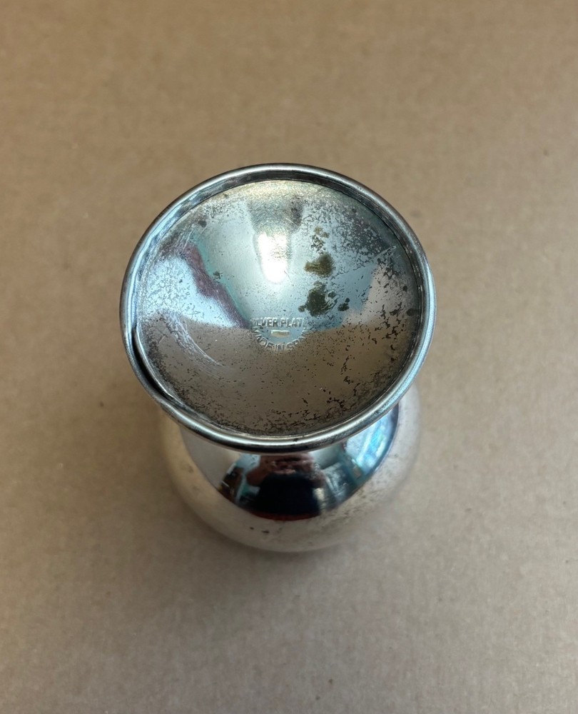 Vintage Silver Plated Wine Goblet Made in Spain