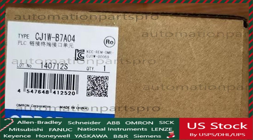 NEW Omron CJ1W-B7A04 CJ1 Basic 64-Point I/O Interface Unit PLC Module 1PC
