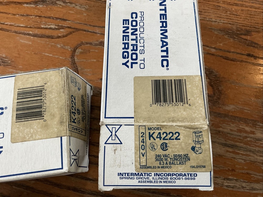 Intermatic Photoelectric Switch K4222