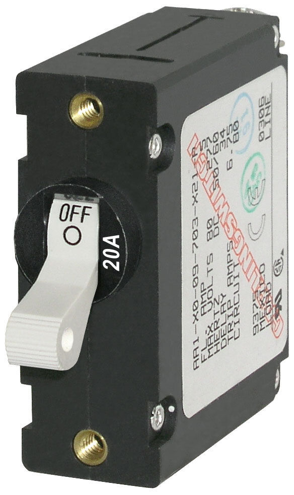 BLUE SEA CIRCUIT BREAKER AA1TOGGLE- 7214-BSS