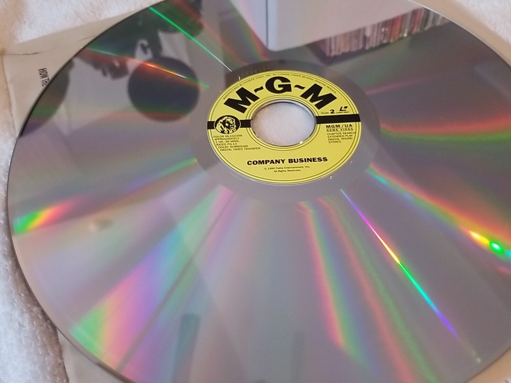 Company Business LaserDisc Gene Hackman