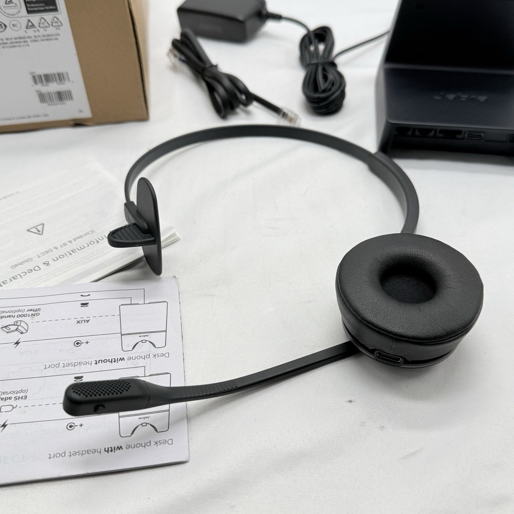 Jabra Engage 65 SE (Second Edition) Mono Wireless Headset, Single-Ear Black
