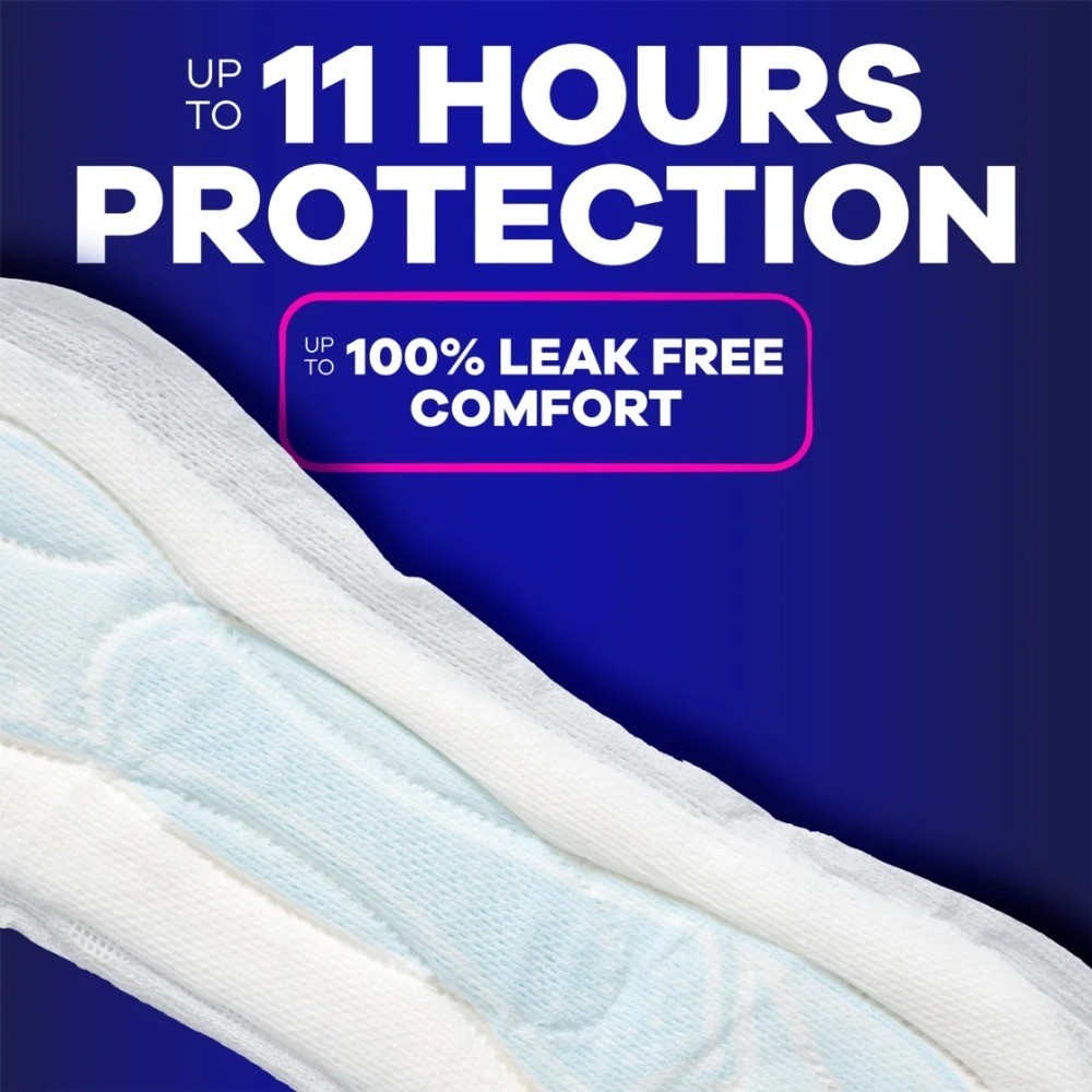Overnight Maxi Pads Size 4 High Absorbency 28 Count No Wings