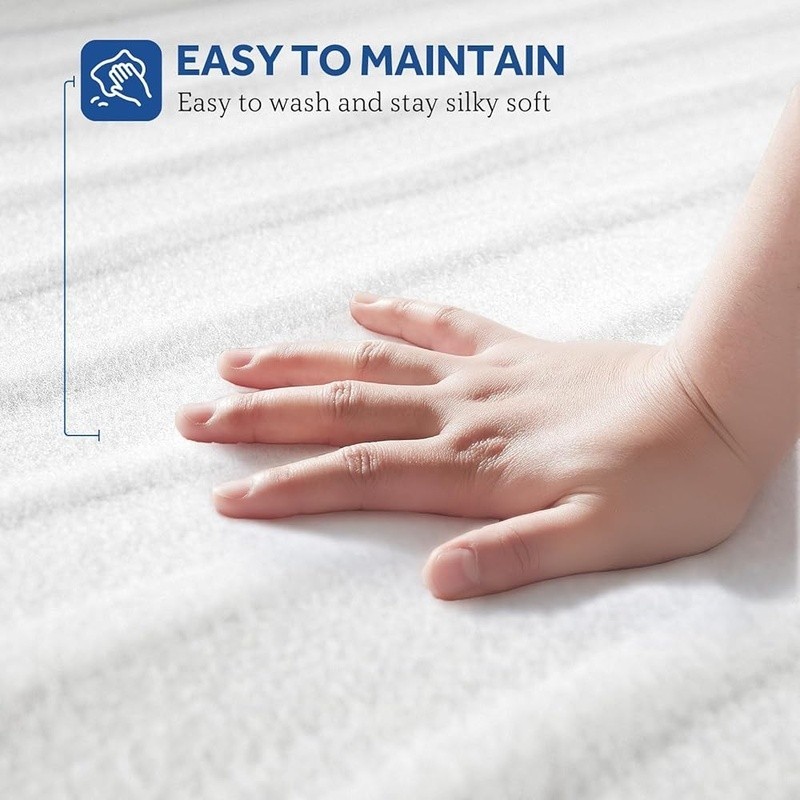 Heated Mattress Pad Ultra Comfort Adjustable Programmable Machine Washable Safe