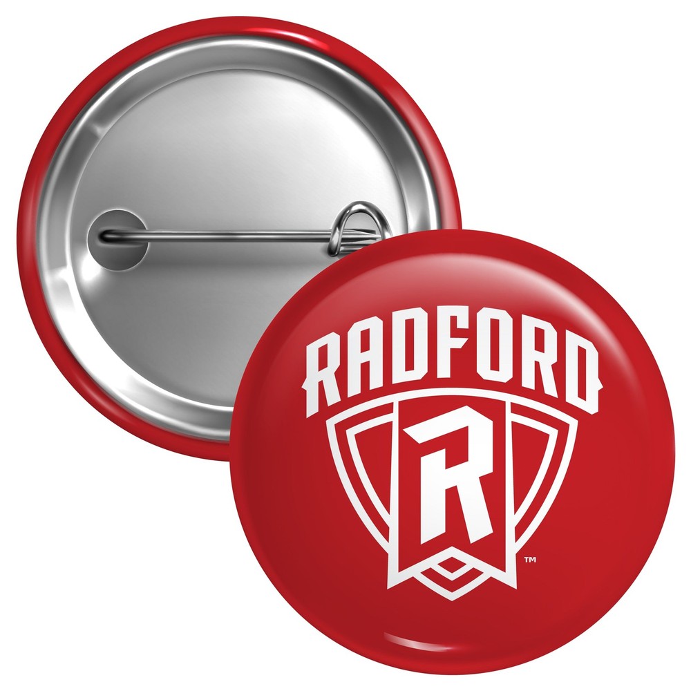 Radford University Highlanders Button Pin - 3 Size Options