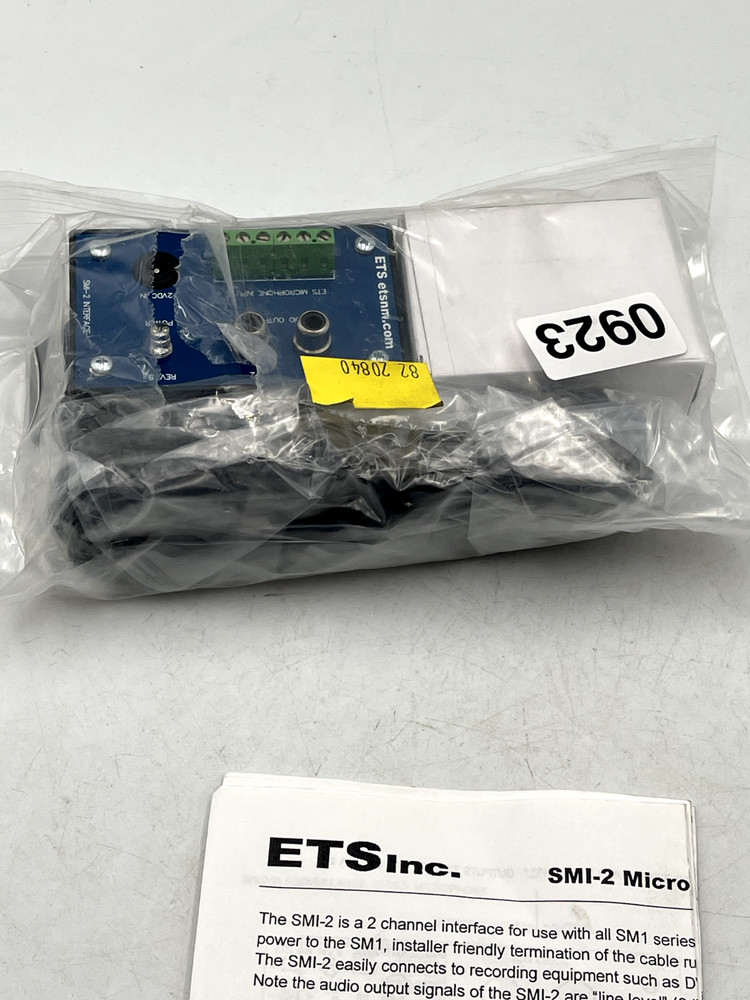ETS SMI-2 Microphone 2 Channel Interface