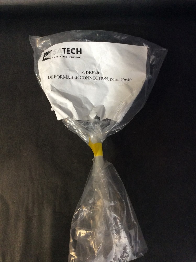 Pack of 6 Satech GDEF40 Deformable Connection Holders, Posts 40 x 40