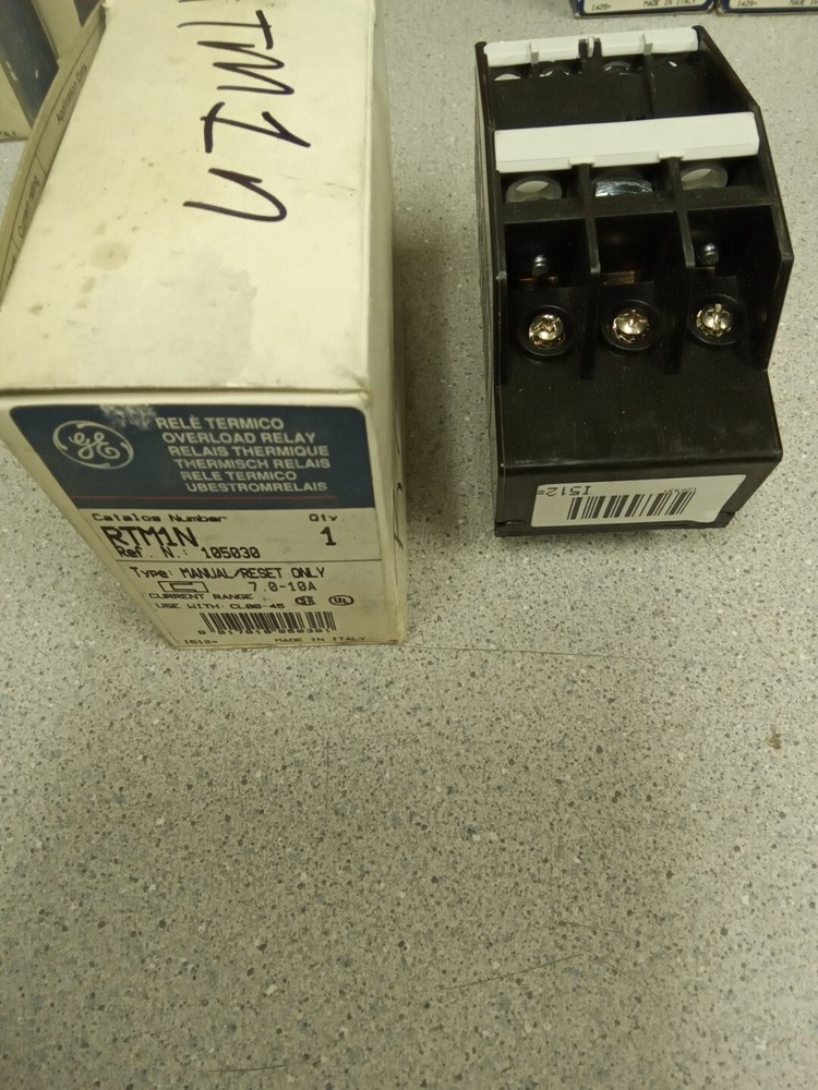 GE RTMIN Overload Relay
