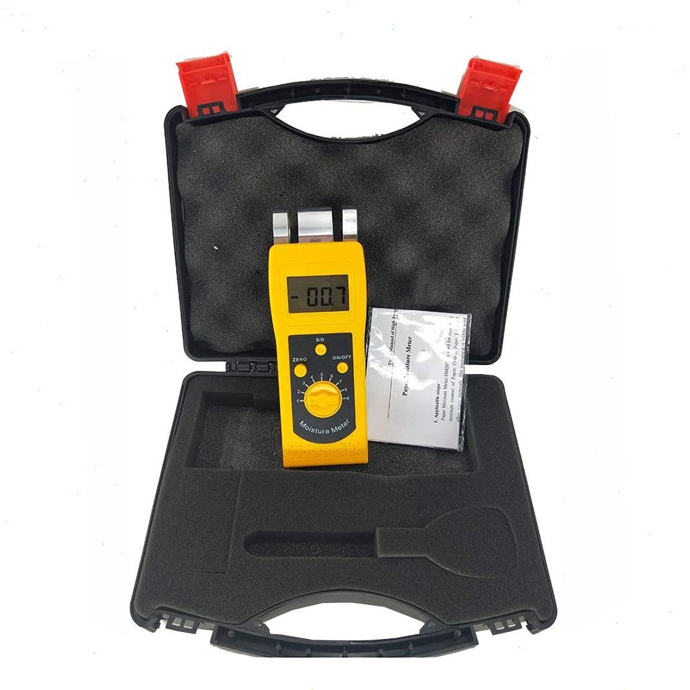 Digital Textile Moisture Content Measurement with Range 0.00-2.00%(d)