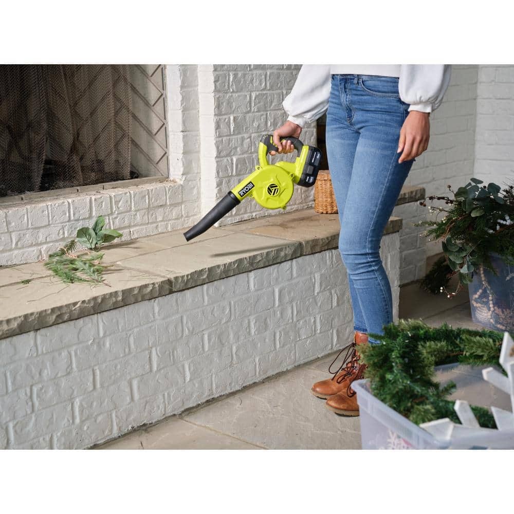 RYOBI ONE+ 18V Cordless Compact Workshop Blower (Tool Only)