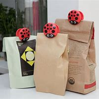 Kikkerland Ladybug Bag Clips