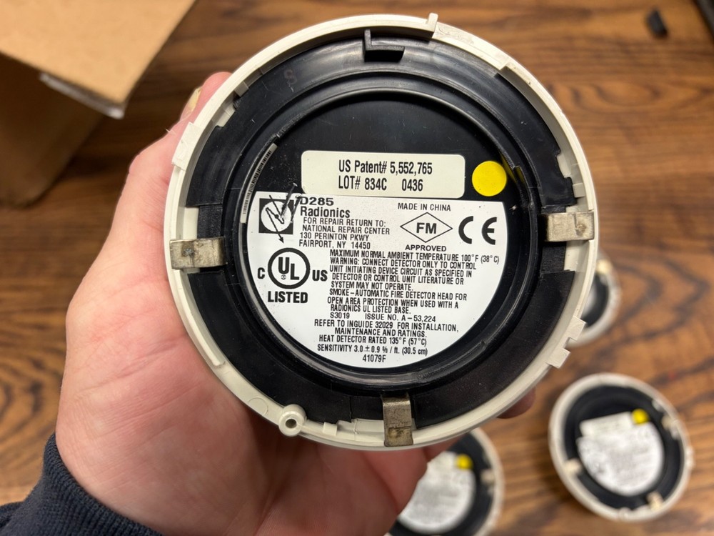 Used Radionics D285Smoke/Base