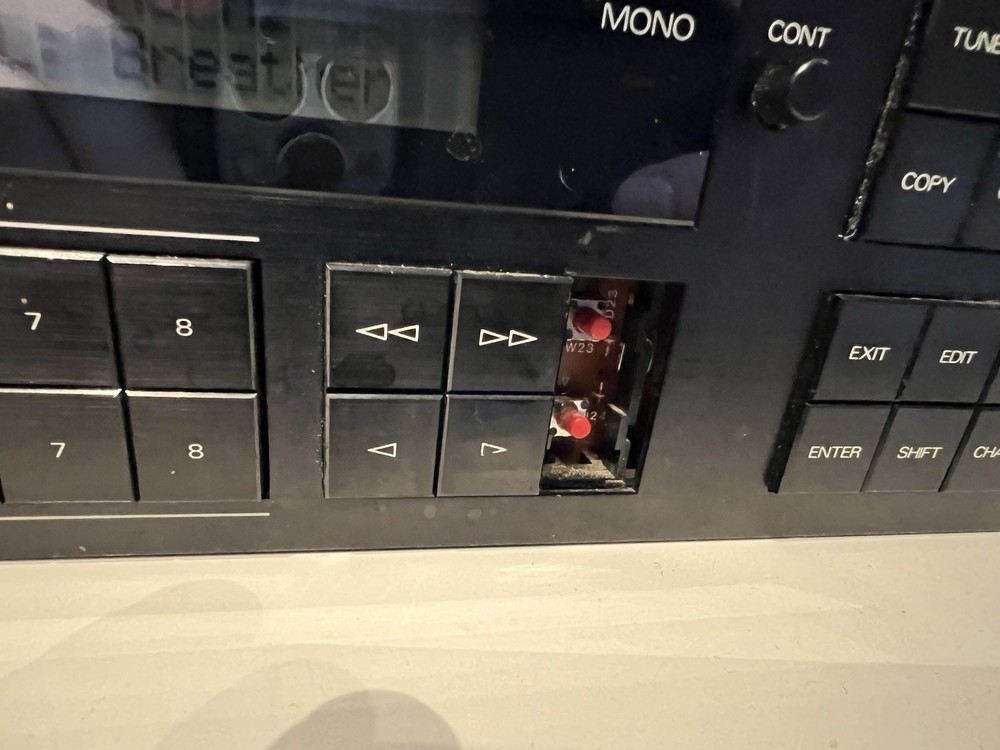 Roland D-550 Rackmount Linear Synthesizer Module FREE SHIPPING Missing Button