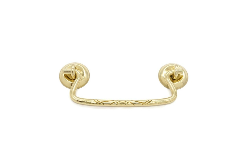 Antique Bail Pull Victorian Pull Furniture Drawer Pull Cabinet Drawer Pull Brass