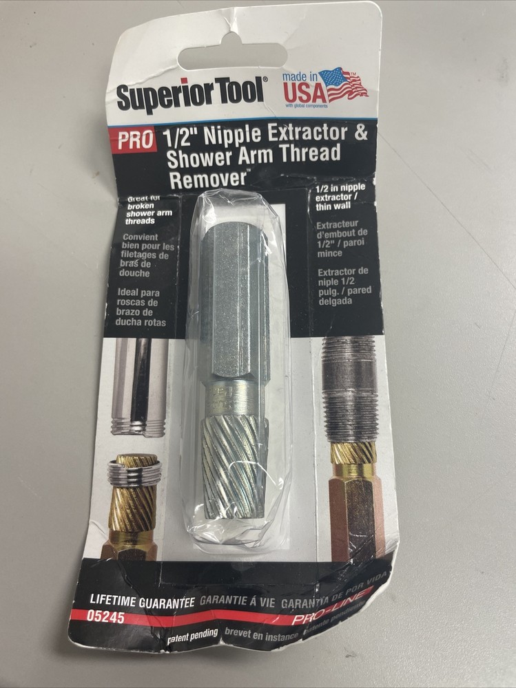 1/2" Shower Arm/Nipple Remover