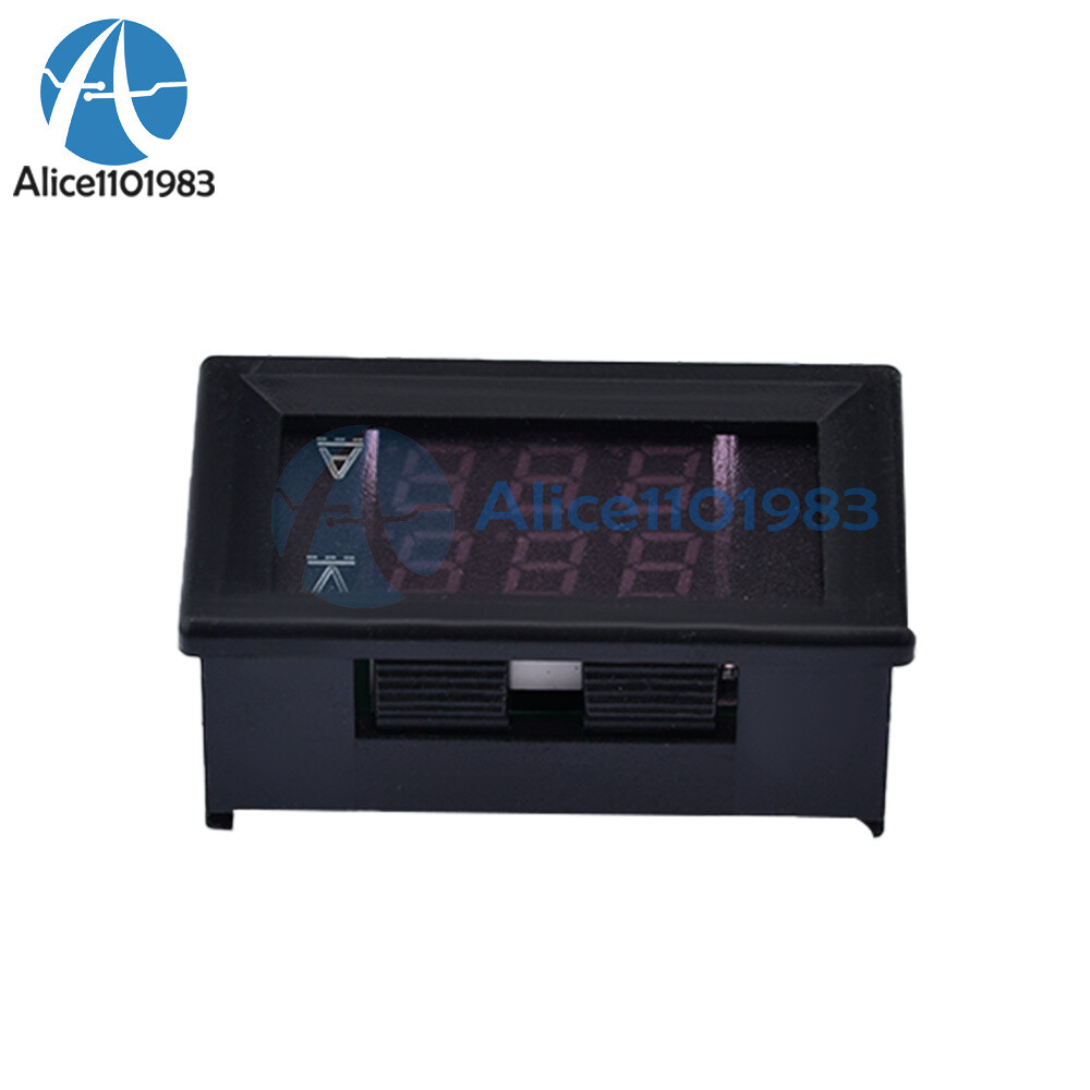 Digital Voltmeter Ammeter 100V 10A 50A 100A LED Display Amp Volt Current Meter