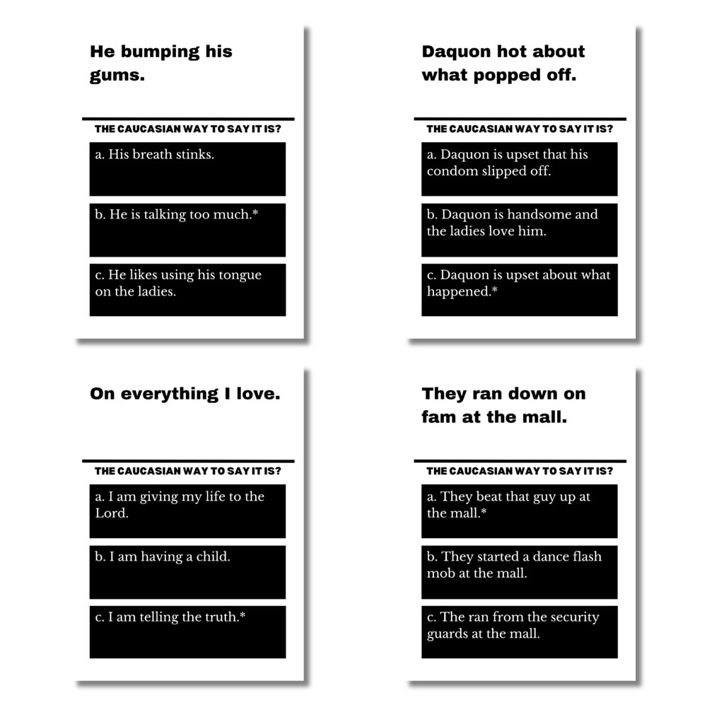 99 Black Slang Phrases!