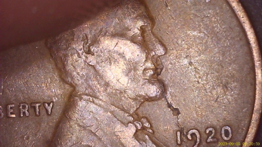 1920 Lincoln Penny Massive Errors