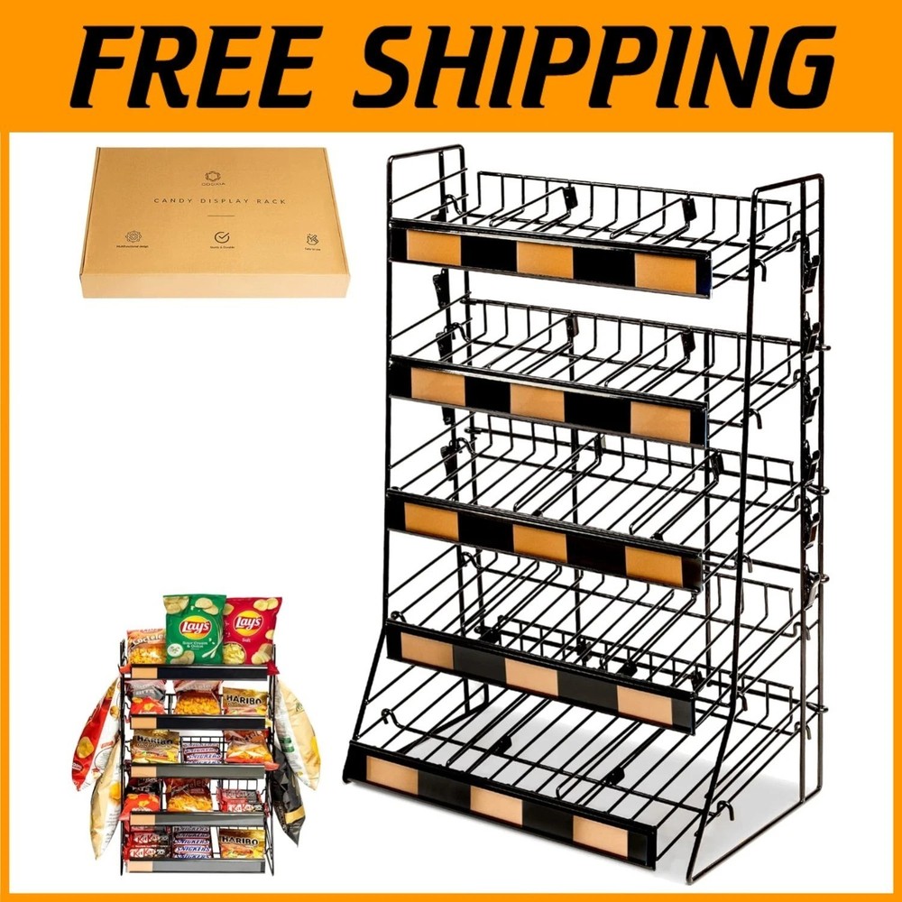 Merchandising Shelf for Snacks