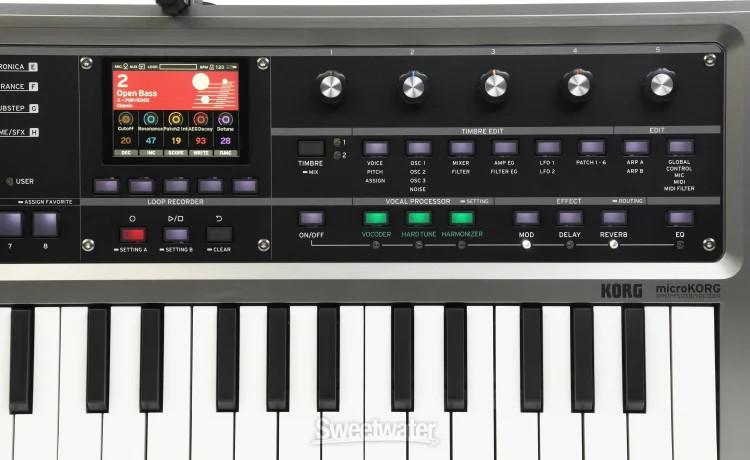 Korg microKORG 2 37-key Virtual Analog Synthesizer and Vocoder