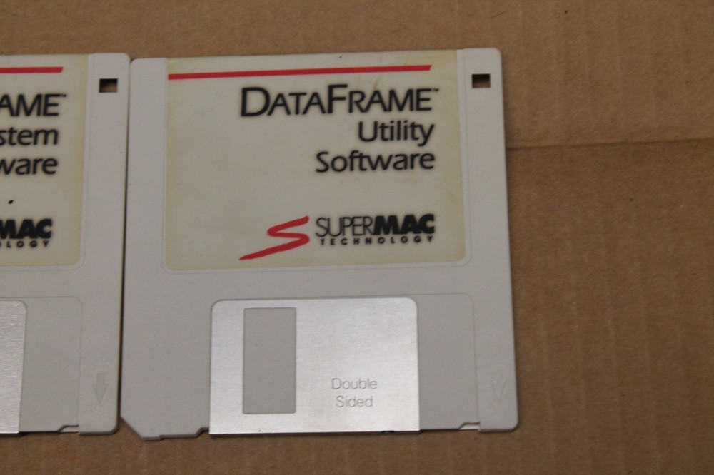 Data Frame System Software for Macintosh & Storage Technology 3.5" Floppy Disk