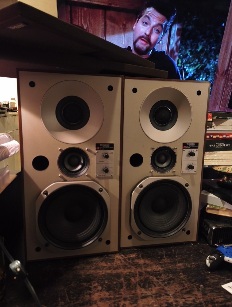 Technics SB-X30 (By Panasonic) 3 way Speaker System Nice!Free Shipping!