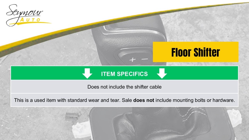 IMPREZA 2007 Transmission Shift OEM
