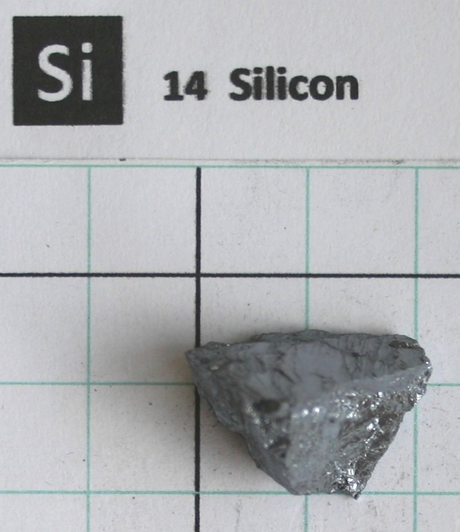 2 gram Silicon nugget 99.999% pure element 14 sample