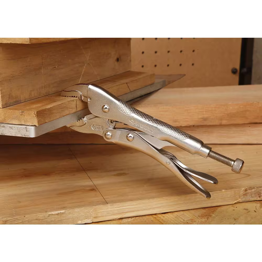 Locking Pliers Set and Adjustable Wrenches (3-Piece)