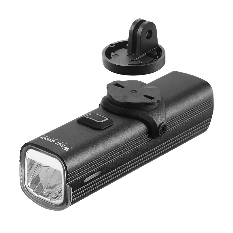 WEST BIKING Bicycle Quick Release Hoisting Headlight 1000LM Bike Front Light