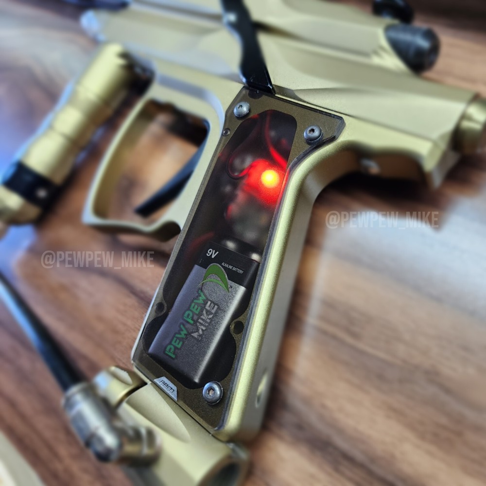 Replacement Macdev Cyborg 07 - Smoke Grip Panels - Paintball Droid 06