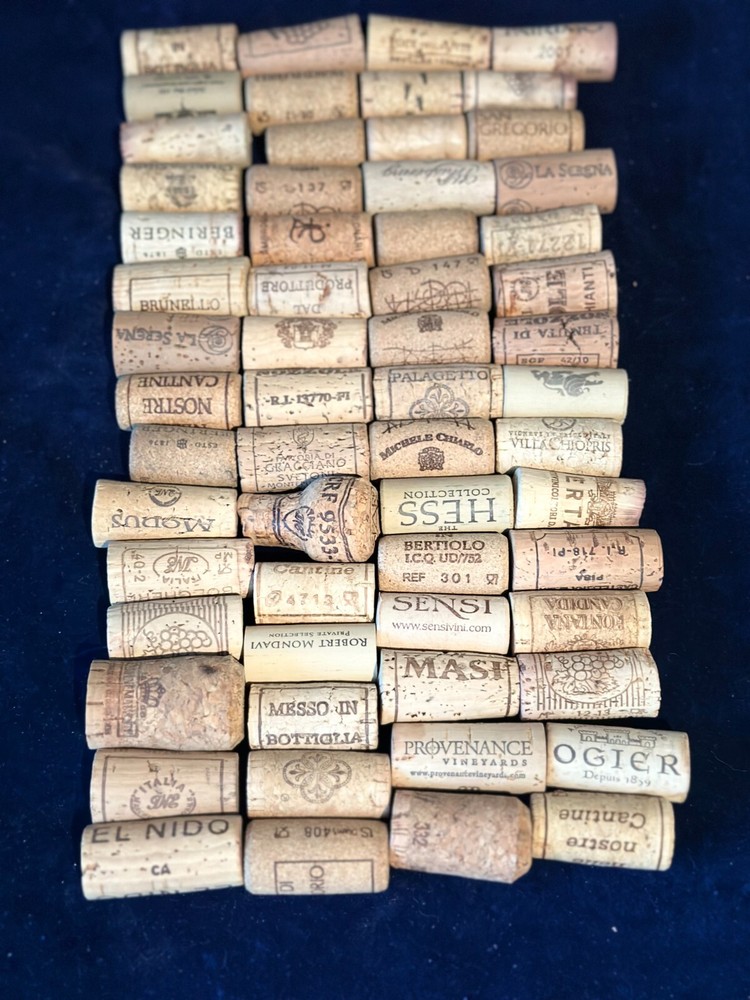Used Wine Corks for Crafting