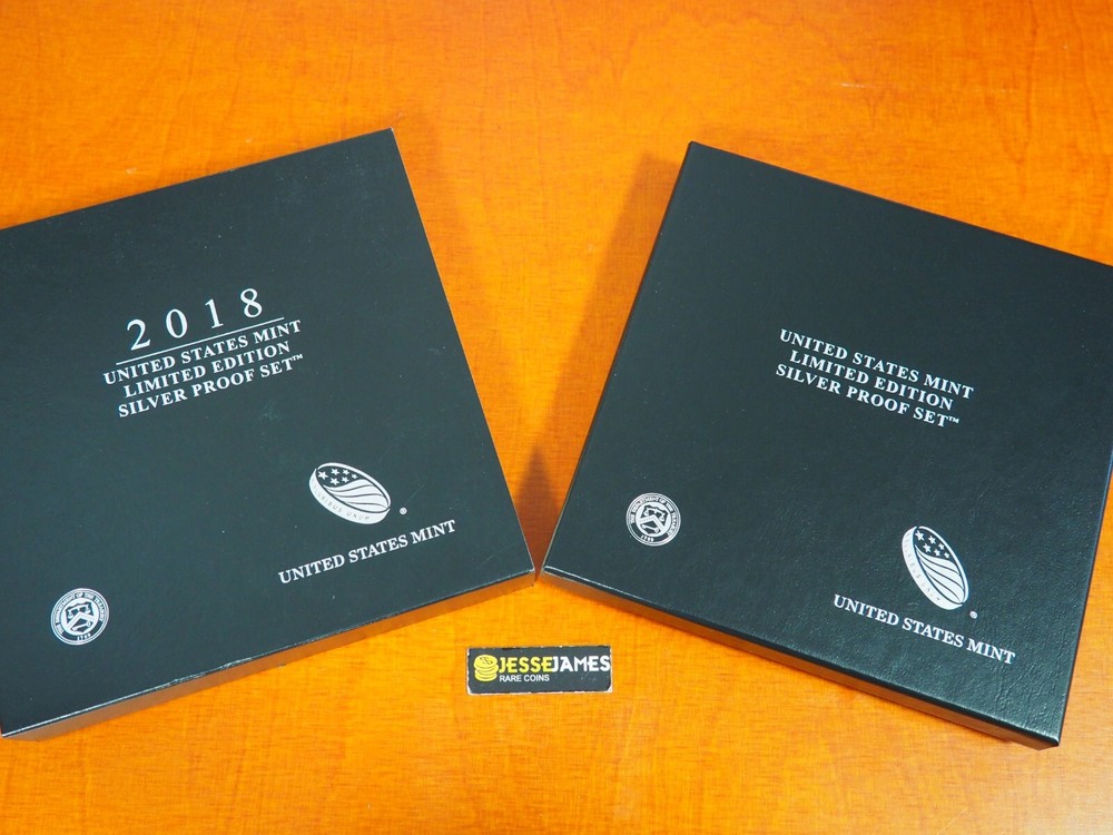 2018 S PROOF SILVER EAGLE LIMITED EDITION PROOF SET 18RC IN OGP