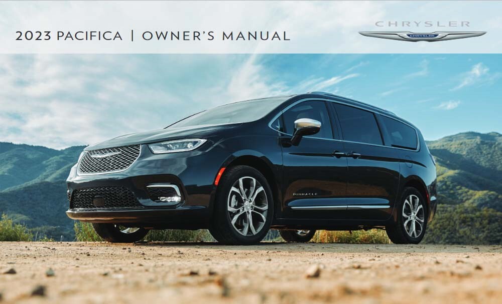 2023 Chrysler Pacifica Owners Manual User Guide