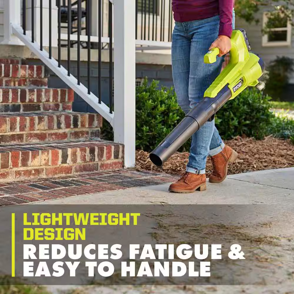ONE+ 18V Cordless String Trimmer/Edger and Blower/Sweeper Combo Kit & 3 Pack. 06
