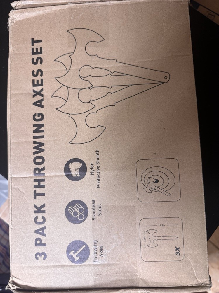 Throwing Axes Set 3pk