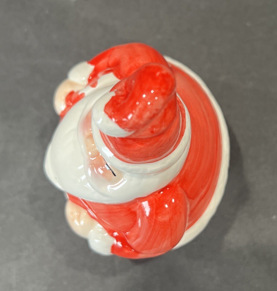 Santa Candle/Trinket & Lid (New)