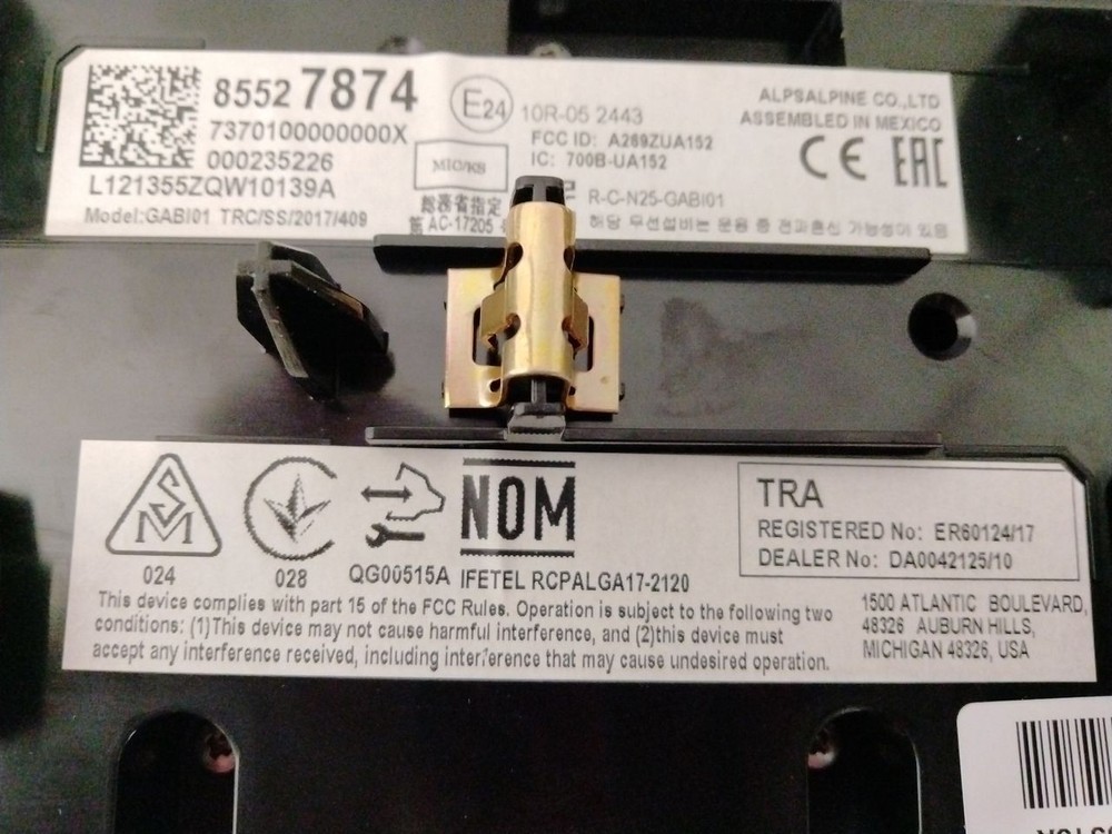 CT4 2022 Info-GPS-TV Display Screen 2969677