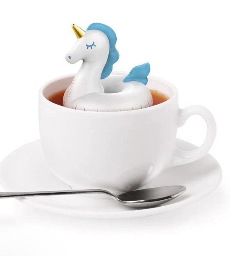 Fred FLOAT-TEA Unicorn Tea Infuser -NEW SEALED- Pool Float Style S.S. Mesh