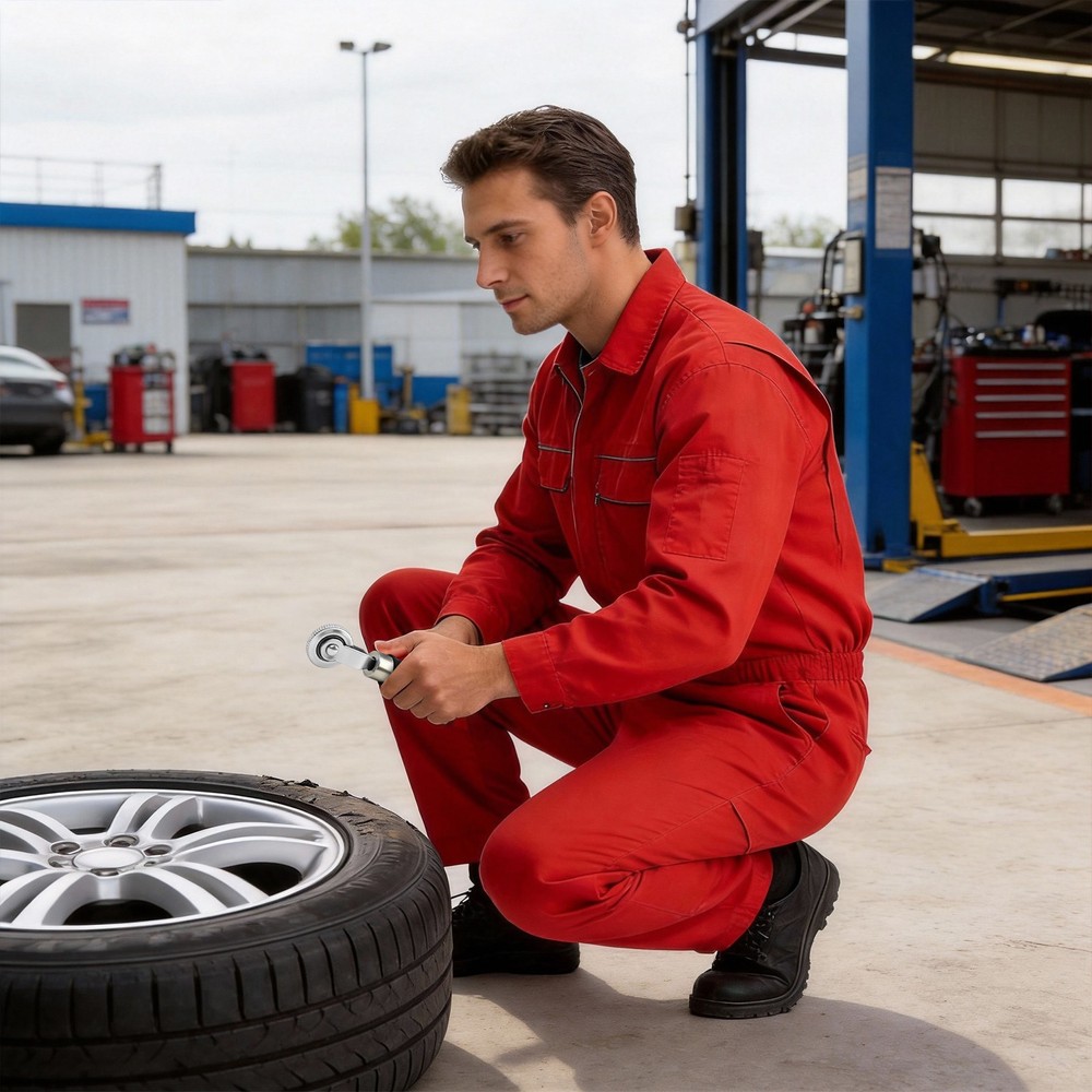 3Pcs Tyre Repair Tool Patch Roller+Scraper+Buffer Wheel Grinding Head Round Bit