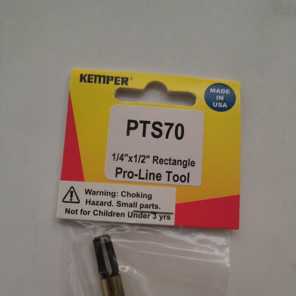 Kemper Tools PTS70 1/4"x 1/2" Rectangle Pro Line Trimming Tool
