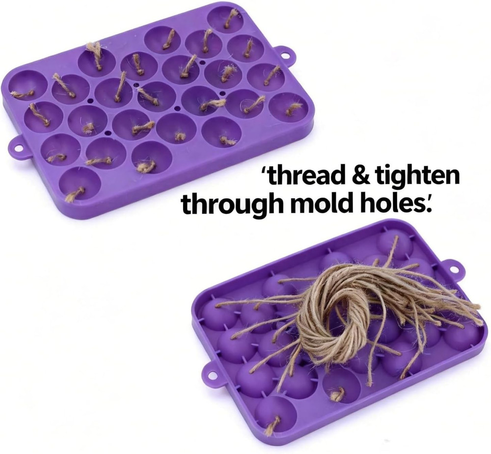 Grape Soap Making Kit with Silicone Molds, Tools & Video Tutorial for Adults