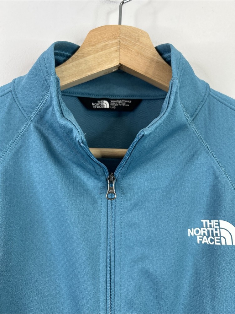 The North Face Women’s L Teal Blue Flashdry Long Sleeve Base Layer Pullover