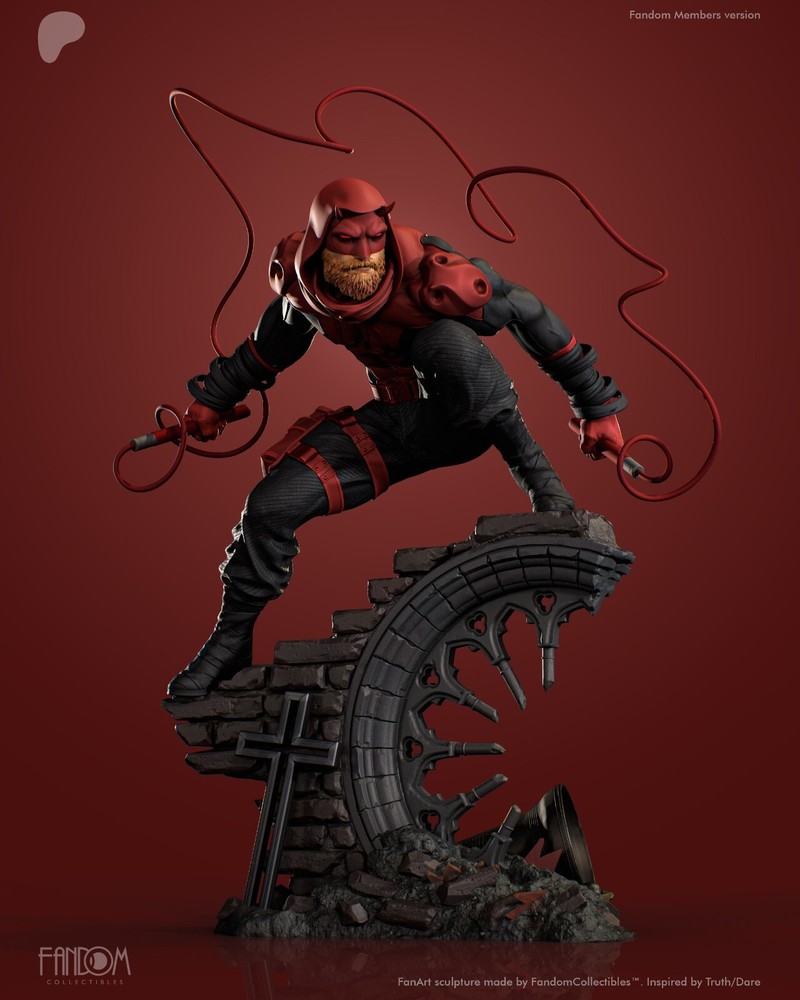 Daredevil 3D Print Unpainted/Unassembled