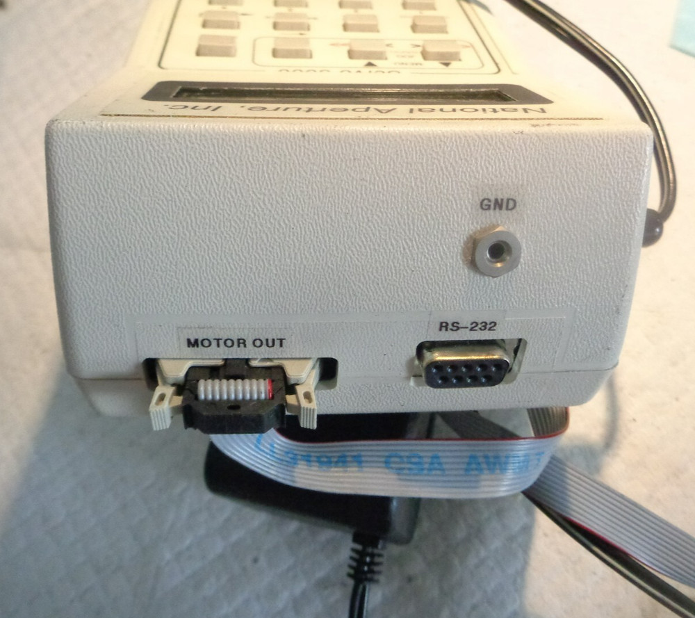 NATIONAL APERTURE SERVO 3000 MC-4B SERIES CONTROLLER Unit In Working Order