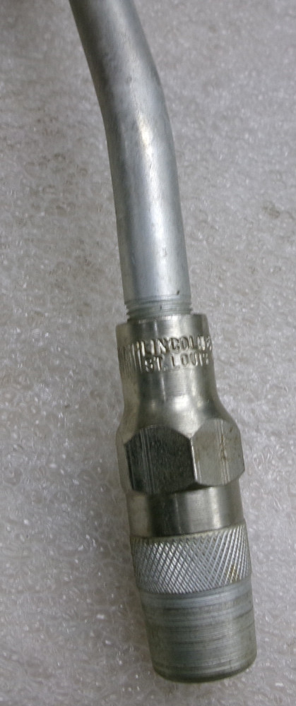 LINCOLN MODEL 5834 HYDRAULIC COUPLER EXTENSION ADAPTER #321o