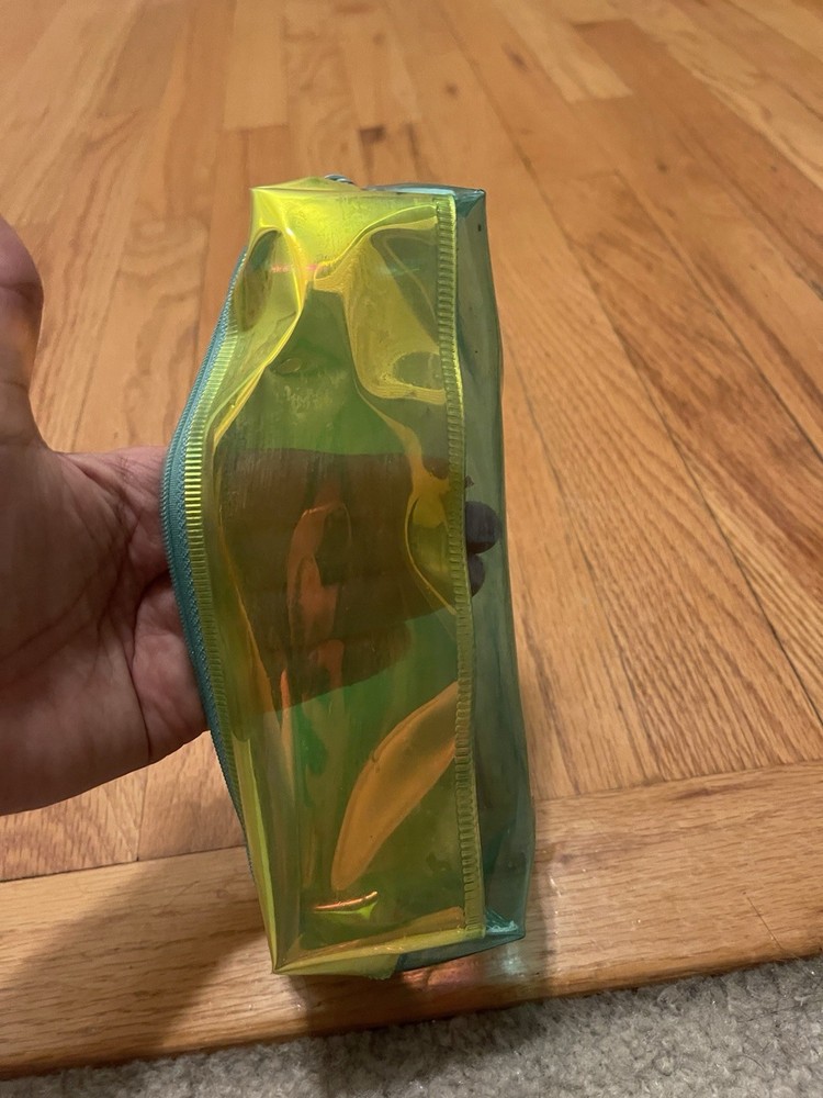 Plastic Transparent Pencil Pouch Multi Color Good